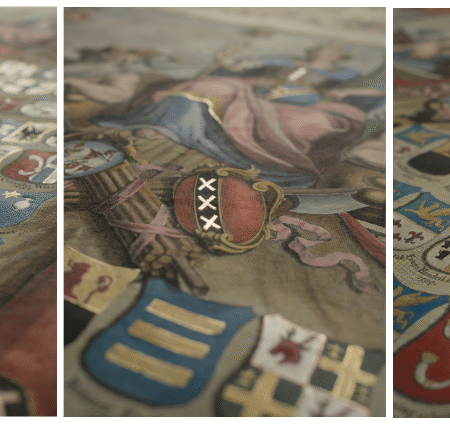 Colored and gilded in gold and silver.
From the collection of Jan Six